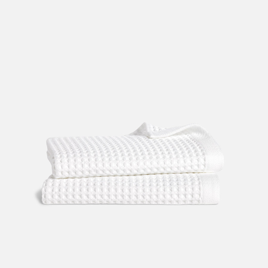 Dreamweave Waffle Bath Towels Set of 2 E8