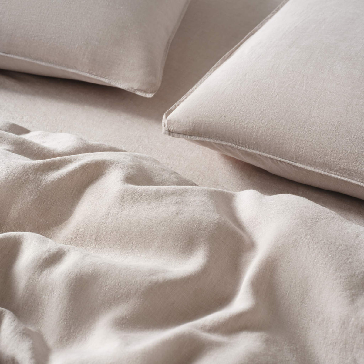 Washed European Linen Duvet Set